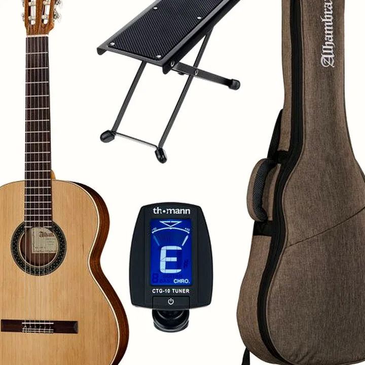 Test Alhambra 1C HT EZ Bundle: guitarra clásica con pastilla Fishman