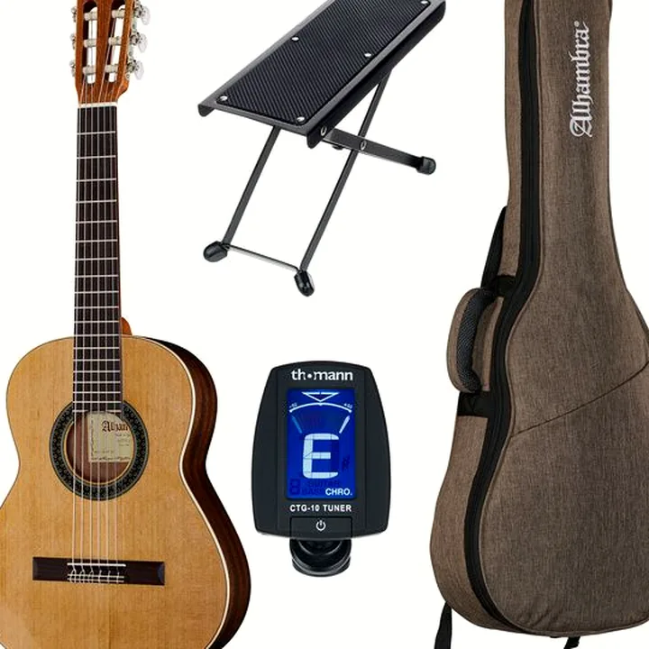 Test completo de la guitarra Alhambra 1C HT 1/2 con funda incluida