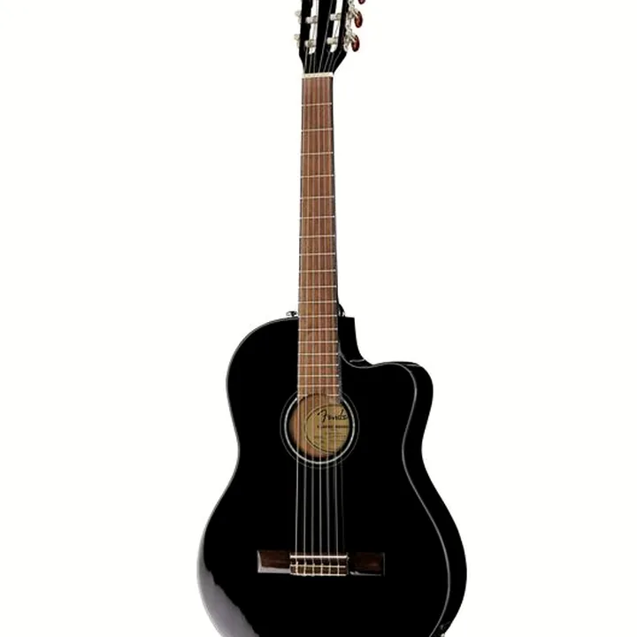 Fender CN-140SCE Thinline Black test completo de guitarra electroacústica
