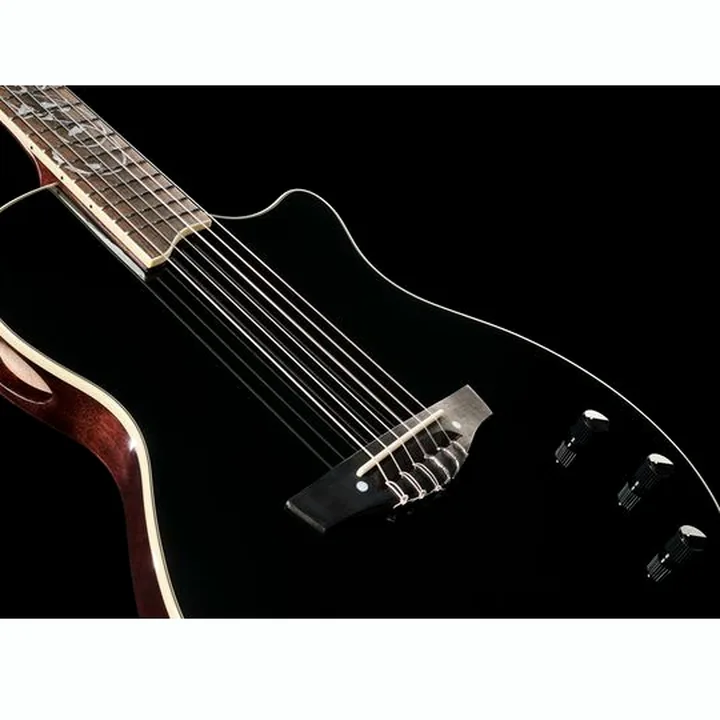 Harley Benton Nashville Nylon Plus BK w/Bag