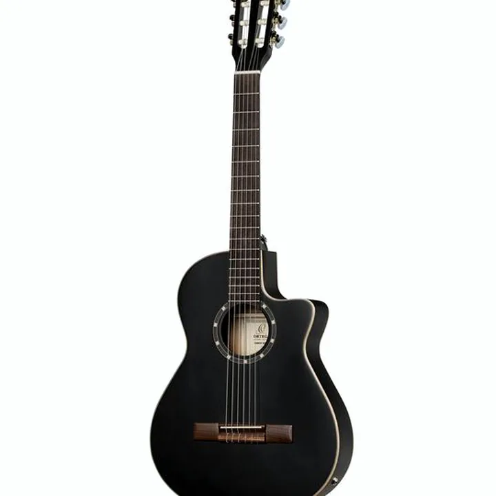 Ortega RCE125SBK-3/4 test y opinión completa guitarra 3/4