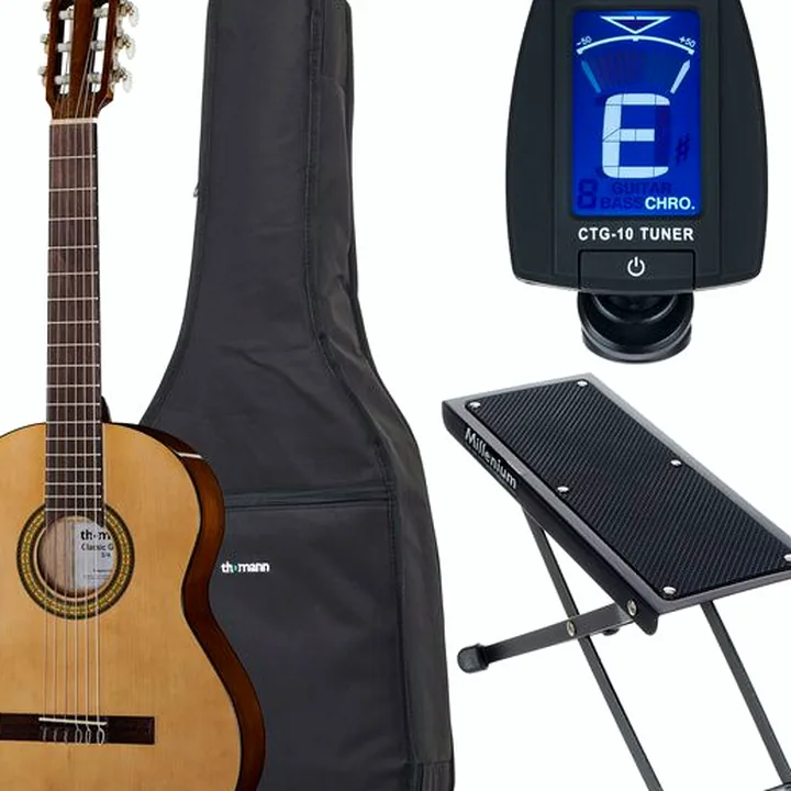 Thomann Classic Guitar 3/4 Left Bundle, reseña de una guitarra clásica